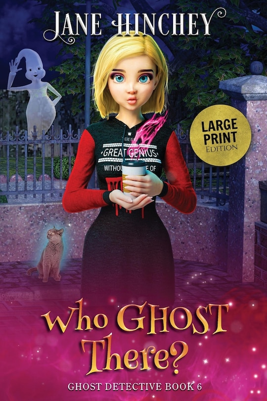 Couverture_Who Ghost There - Large Print Edition