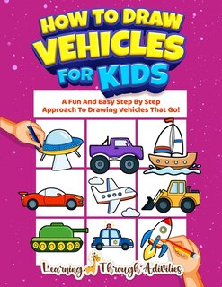 Front cover_How To Draw Vehicles For Kids