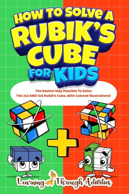 Front cover_How To Solve A Rubik's Cube For Kids
