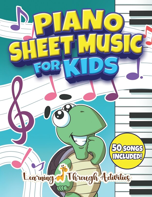Front cover_Piano Sheet Music For Kids