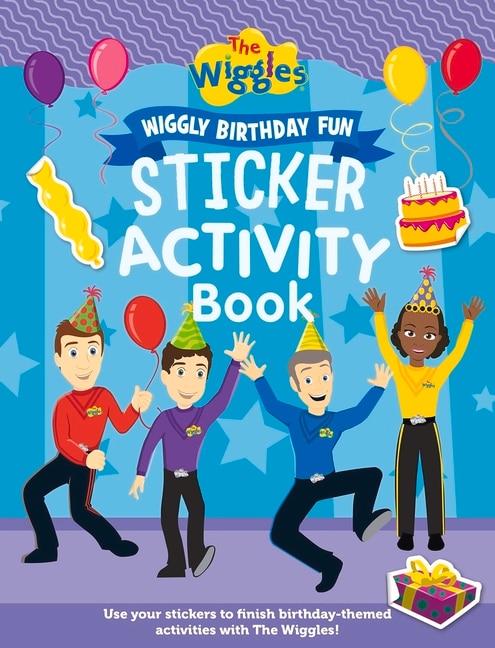 Front cover_Wiggly Birthday Fun Sticker Activity Book