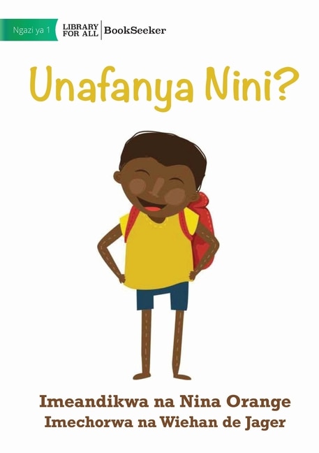 Couverture_What Are You Doing? - Unafanya Nini?