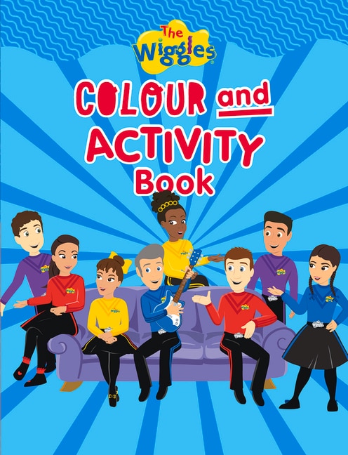 Front cover_The Wiggles Colour and Activity Book