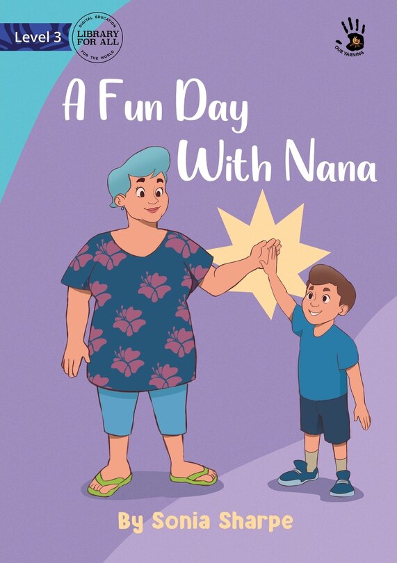Front cover_A Fun Day With Nana - Our Yarning