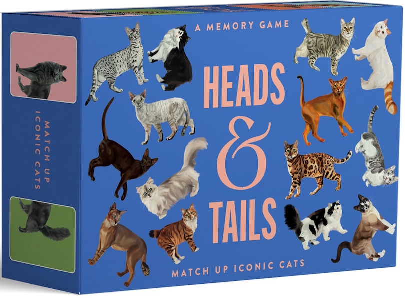Front cover_Heads & Tails: A Cat Memory Game