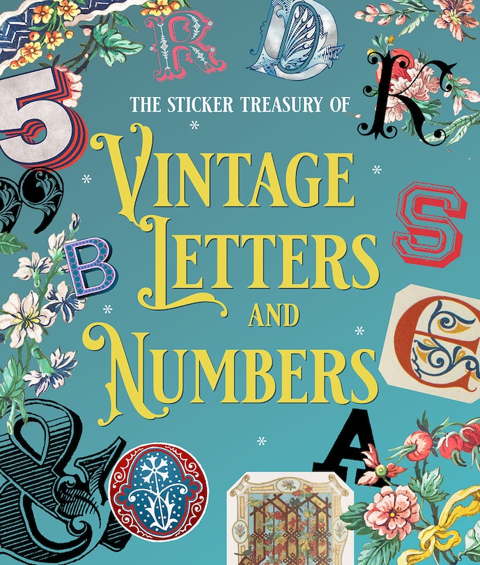 Front cover_The Sticker Treasury of Blooms and Butterflies
