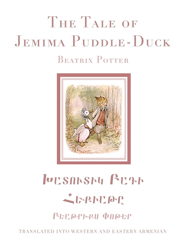 Front cover_The Tale of Jemima Puddle-Duck in Western and Eastern Armenian