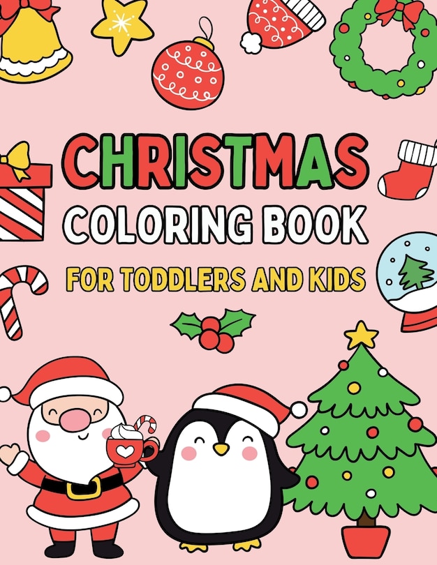 Couverture_Christmas Coloring Book for Toddlers and Kids