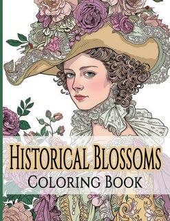 Front cover_Historical Blossoms Coloring Book