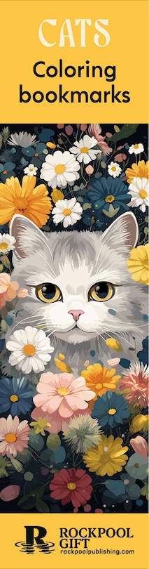 Front cover_Cats Coloring Bookmarks