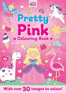 Couverture_Pretty Pink Colouring Book