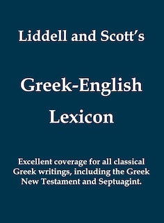 Front cover_Liddell and Scott's Greek-English Lexicon (Greek and English Edition)