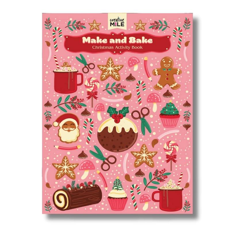 Front cover_Make and Bake Christmas Activity Book
