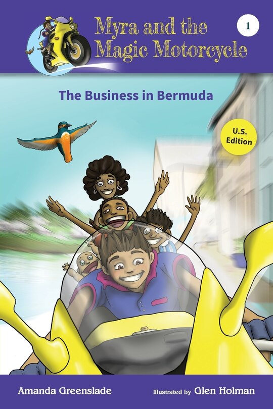 Front cover_Myra and the Magic Motorcycle-The Business in Bermuda