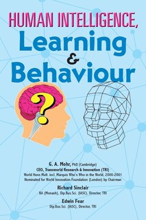 Front cover_Human intelligence, learning & behavior