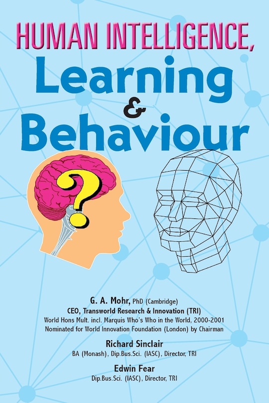 Front cover_Human intelligence, learning & behavior
