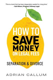 Front cover_How to Save Money on Legal Fees