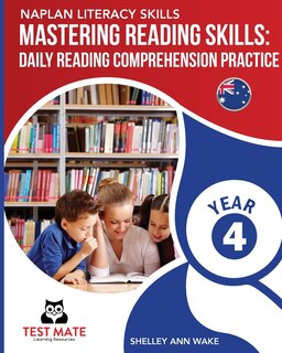 Front cover_NAPLAN LITERACY SKILLS Mastering Reading Skills Year 4