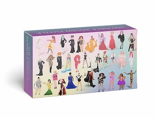 Front cover_The Icons of RuPaul's Drag Race Jigsaw Puzzle