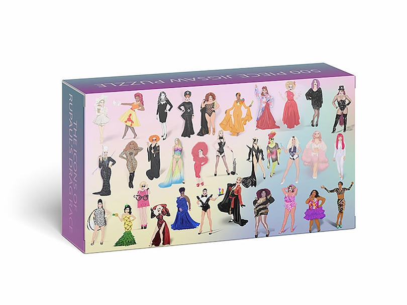 Front cover_The Icons of RuPaul's Drag Race Jigsaw Puzzle