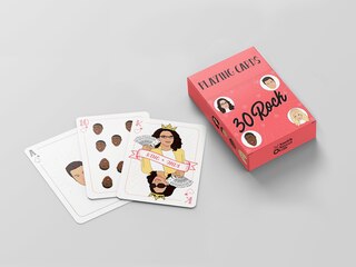 Front cover_30 Rock Playing Cards
