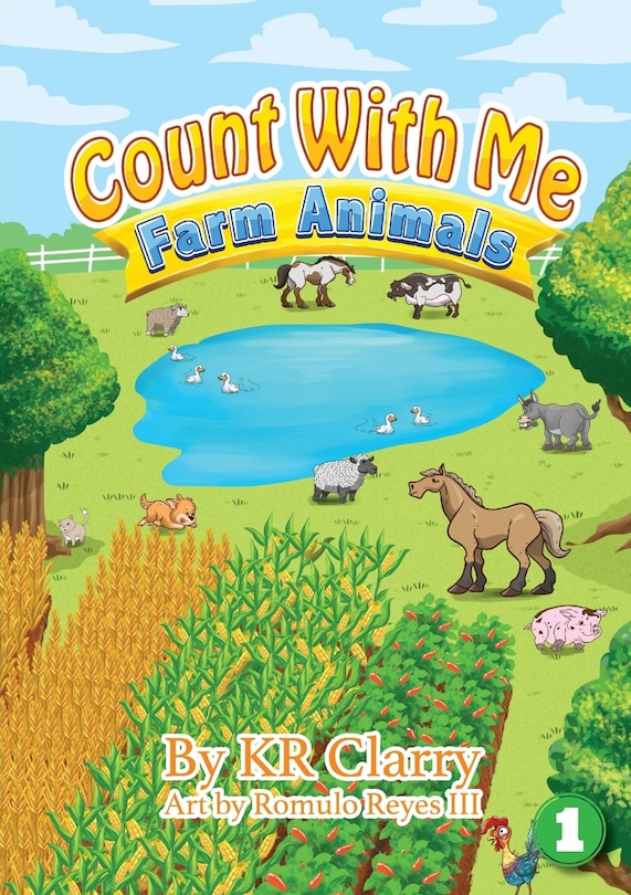 Front cover_Count With Me - Farm Animals