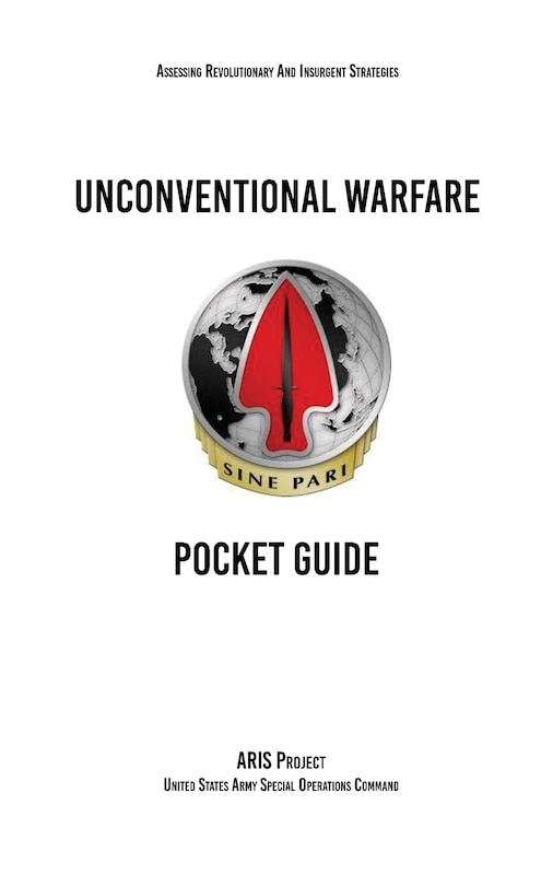 Couverture_Unconventional Warfare Pocket Guide