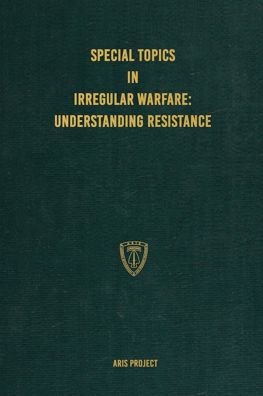 Couverture_Special Topics in Irregular Warfare