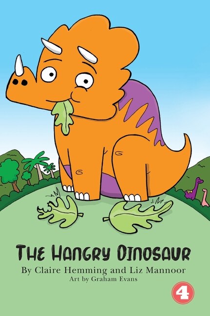 Front cover_The Hangry Dinosaur (hard Cover Edition)