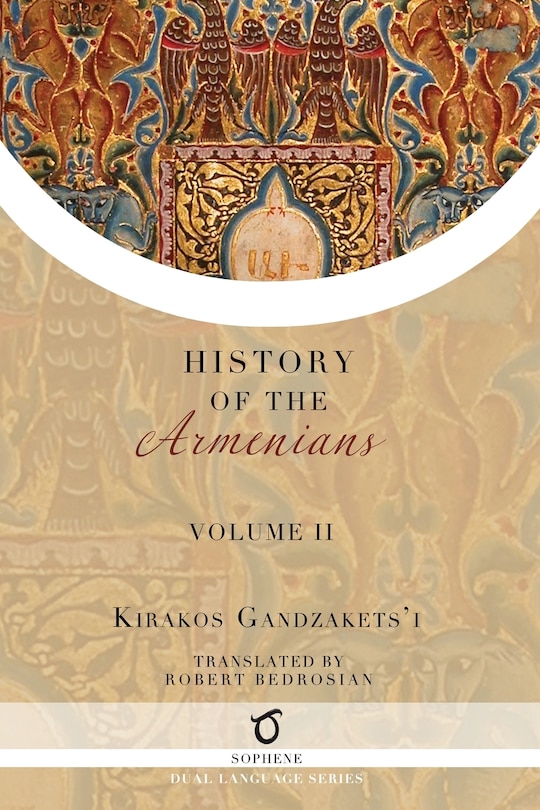 Front cover_Kirakos Gandzakets'i's History of the Armenians