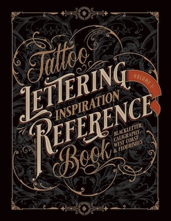 Tattoo Lettering Inspiration Reference Book