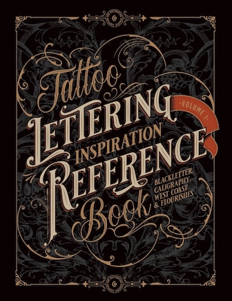 Tattoo Lettering Inspiration Reference Book