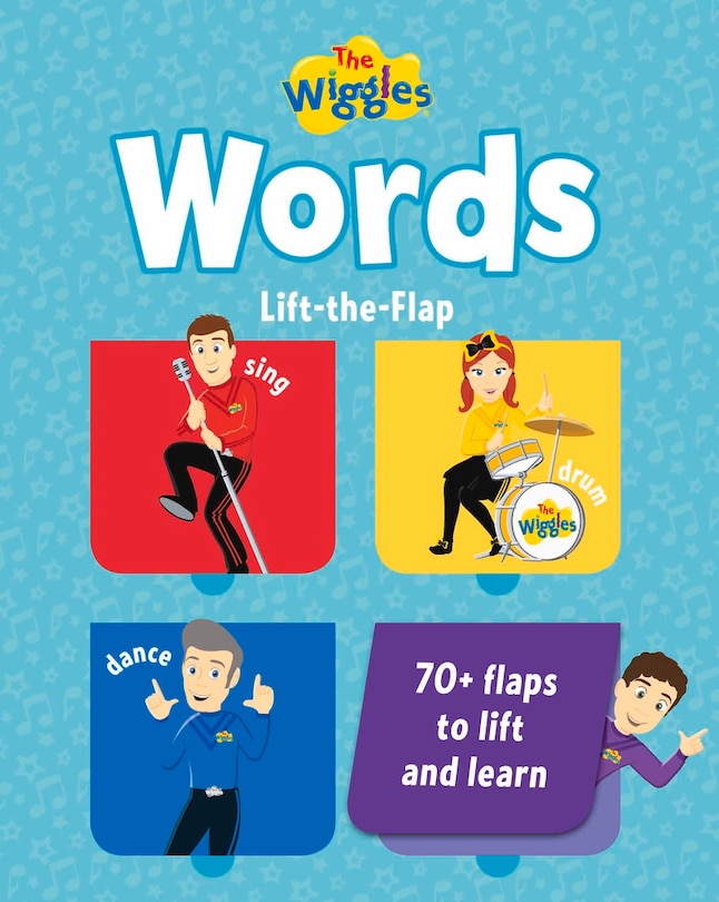 Front cover_The Wiggles: Words Lift-the-Flap Book
