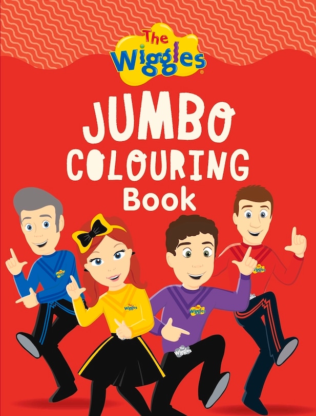 Front cover_The Wiggles Jumbo Colouring Book