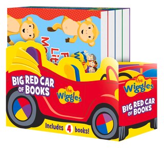 Front cover_The Wiggles: Big Red Car Of Books
