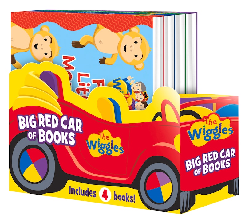 Front cover_The Wiggles: Big Red Car Of Books