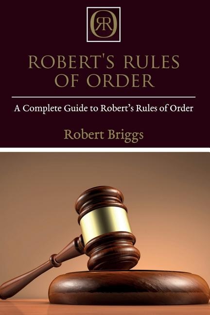 Front cover_Robert's Rules of Order