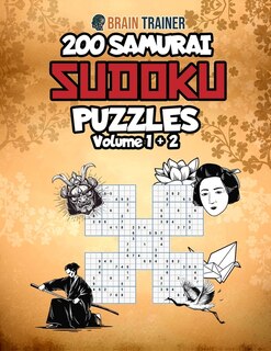 Front cover_200 Samurai Sudoku Puzzles - Volume 1 + 2
