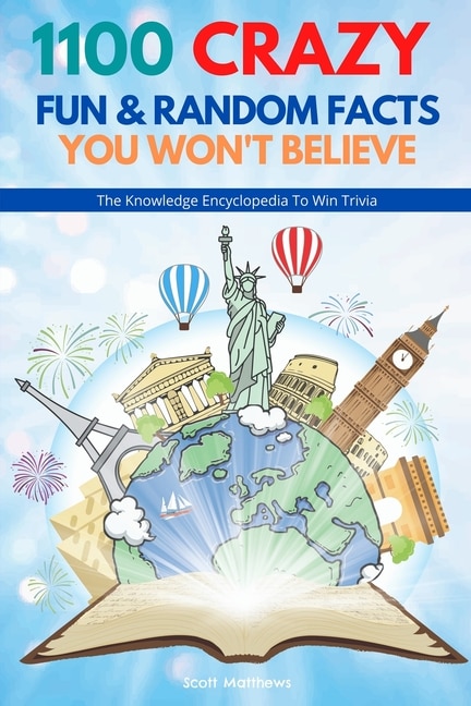 Couverture_1100 Crazy Fun & Random Facts You Won't Believe - The Knowledge Encyclopedia To Win Trivia (Funny, Strange & Ridiculous Facts)