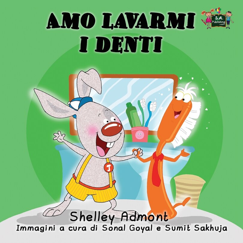 Front cover_Amo lavarmi i denti