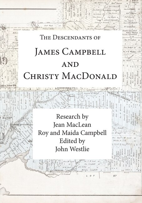 Couverture_The Descendants of James Campbell and Christy MacDonald