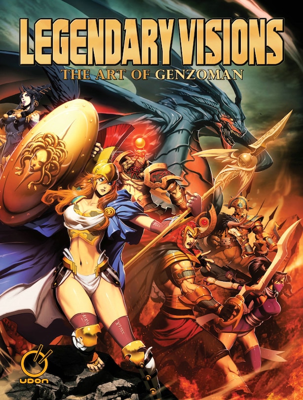 Front cover_Legendary Visions: The Art of Genzoman
