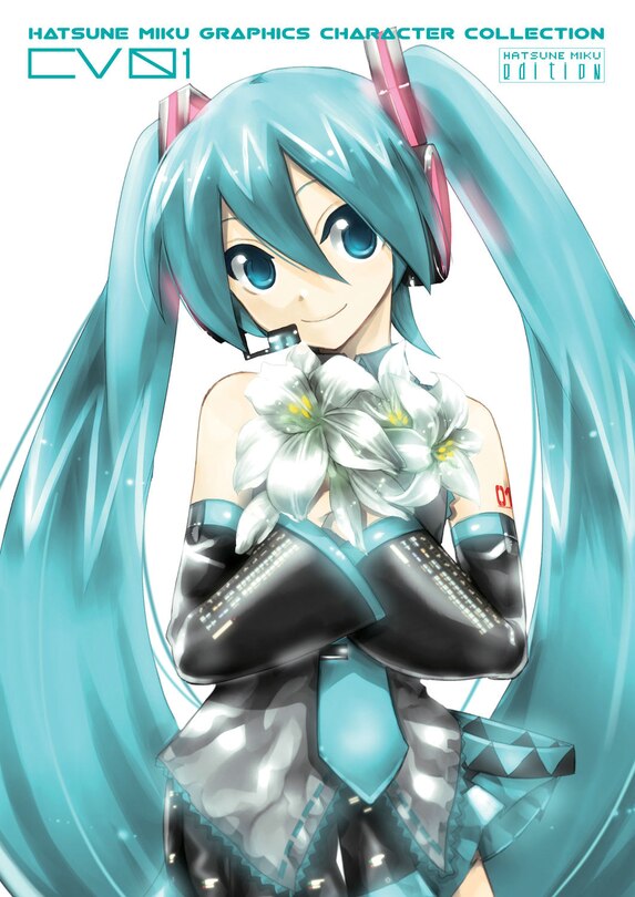 Front cover_Hatsune Miku Graphics: Character Collection Cv01 - Hatsune Miku Edition