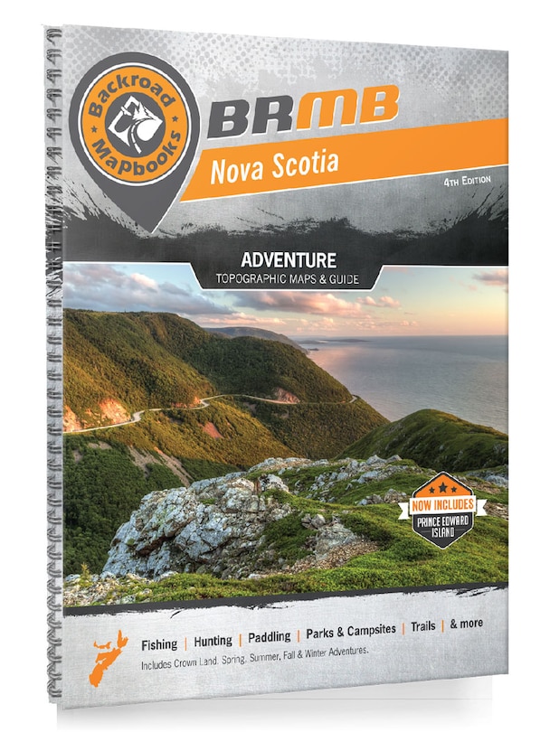 Front cover_Backroad Mapbook: Nova Scotia, Third Edition