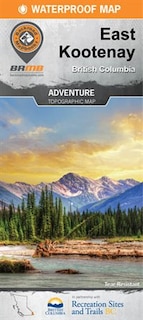 East Kootenays BC Recreation Map