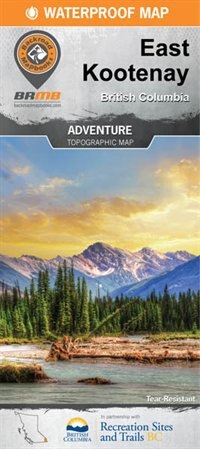 East Kootenays BC Recreation Map