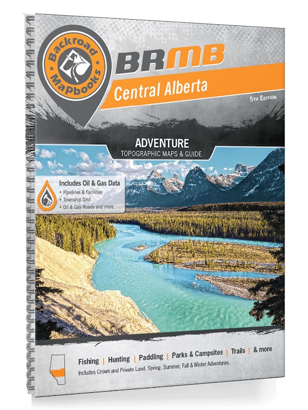 Couverture_Central Alberta Backroad Mapbook