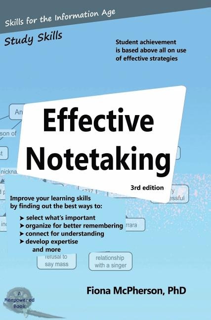 Front cover_Effective Notetaking