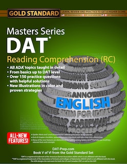 Front cover_DAT Masters Series Reading Comprehension (RC)