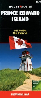New Brunswick PEI fold map 28 x 40